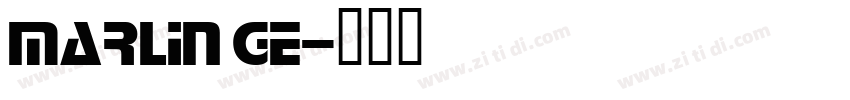 Marlin Ge字体转换